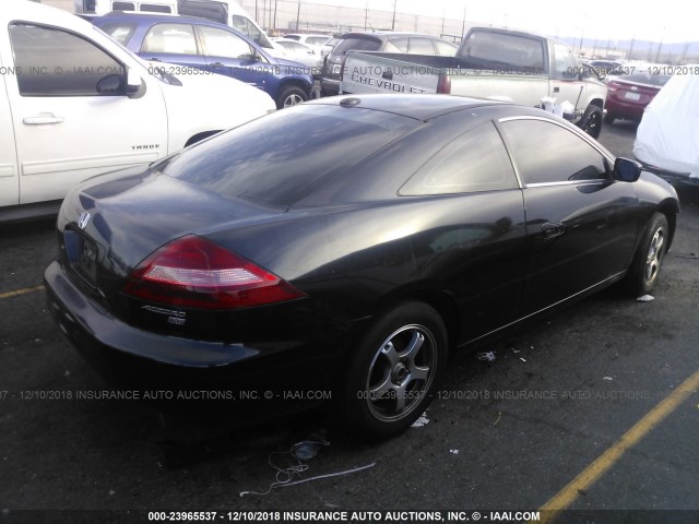 1HGCM82635A014737 - 2005 HONDA ACCORD BLACK photo 4