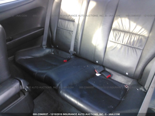 1HGCM82635A014737 - 2005 HONDA ACCORD BLACK photo 8