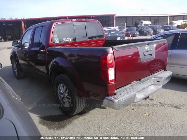 1N6AD0ER2FN765591 - 2015 NISSAN FRONTIER MAROON photo 3