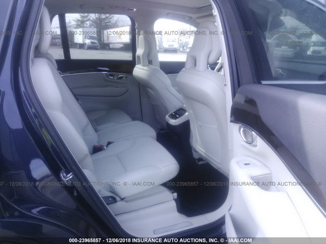 YV4A22PK9G1076657 - 2016 VOLVO XC90 Navy photo 8