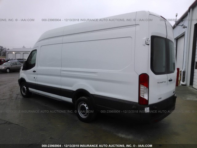 1FTBW3XG3GKB31515 - 2016 FORD TRANSIT T-350 WHITE photo 3