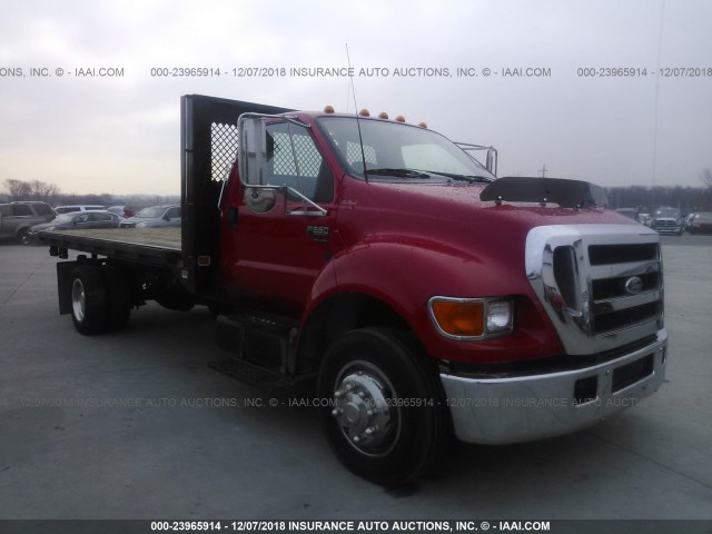 3FRNF66FX5V208892 - 2005 FORD F650 SUPER DUTY RED photo 1