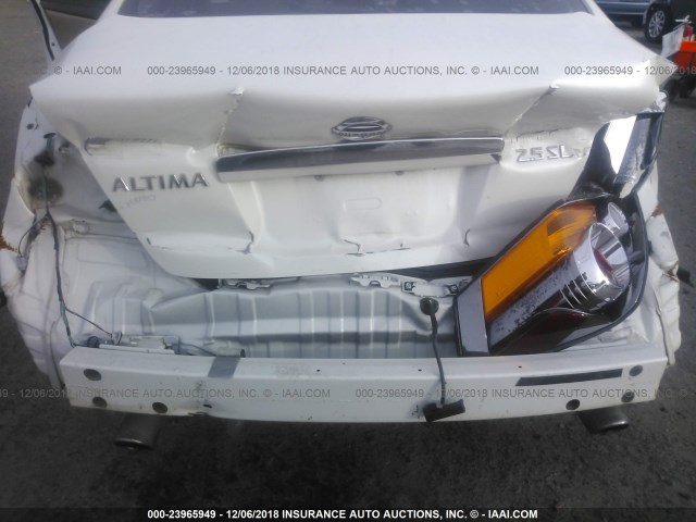 1N4AL21E89N522298 - 2009 NISSAN ALTIMA 2.5/2.5S WHITE photo 6