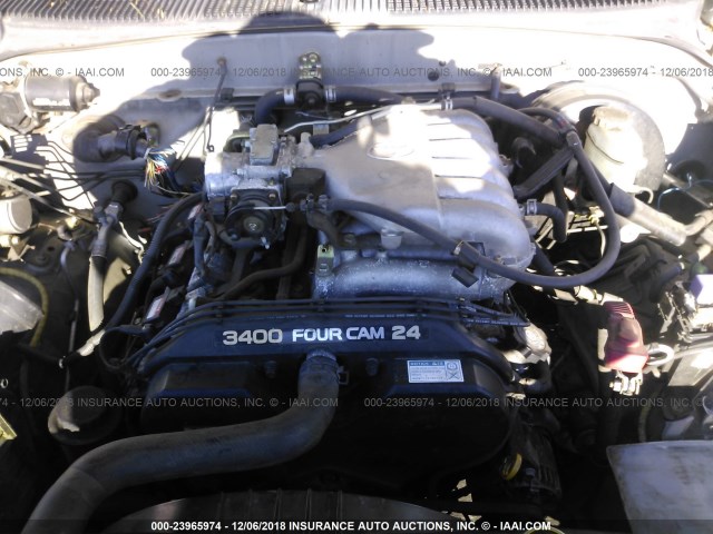 5TEGN92N83Z216339 - 2003 TOYOTA TACOMA DOUBLE CAB PRERUNNER SILVER photo 10