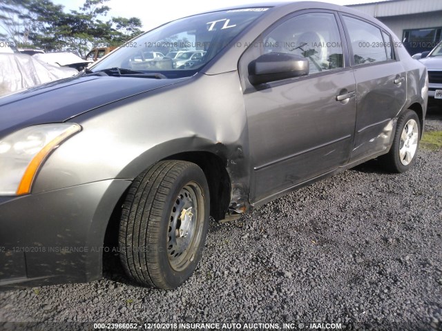 3N1AB61E78L644267 - 2008 NISSAN SENTRA 2.0/2.0S/2.0SL BROWN photo 6