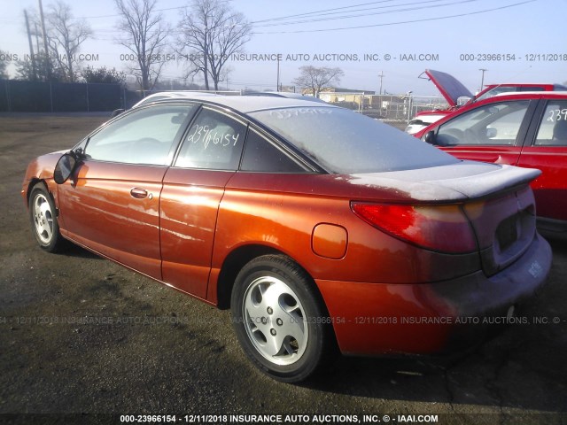 1G8ZY12762Z248066 - 2002 SATURN SC2 ORANGE photo 3