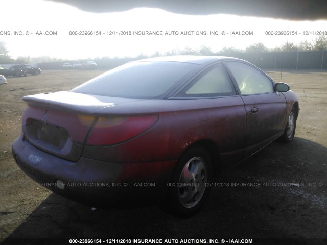 1G8ZY12762Z248066 - 2002 SATURN SC2 ORANGE photo 4