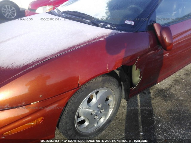 1G8ZY12762Z248066 - 2002 SATURN SC2 ORANGE photo 6