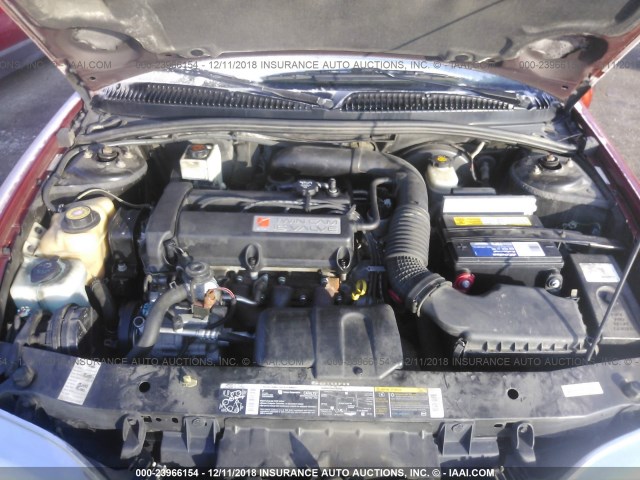 1G8ZY12762Z248066 - 2002 SATURN SC2 ORANGE photo 9