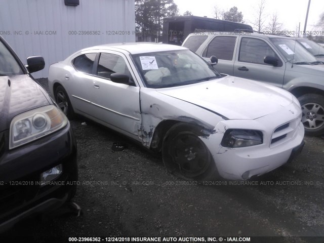 2B3KA43H17H818276 - 2007 DODGE CHARGER SE/SXT WHITE photo 1