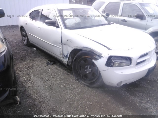 2B3KA43H17H818276 - 2007 DODGE CHARGER SE/SXT WHITE photo 6