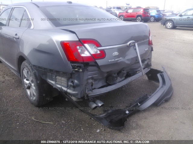 1FAHP2EW1CG134511 - 2012 FORD TAURUS SEL GRAY photo 6