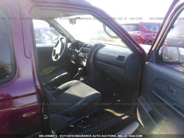 5N1ED28T13C629642 - 2003 NISSAN XTERRA XE/SE RED photo 5