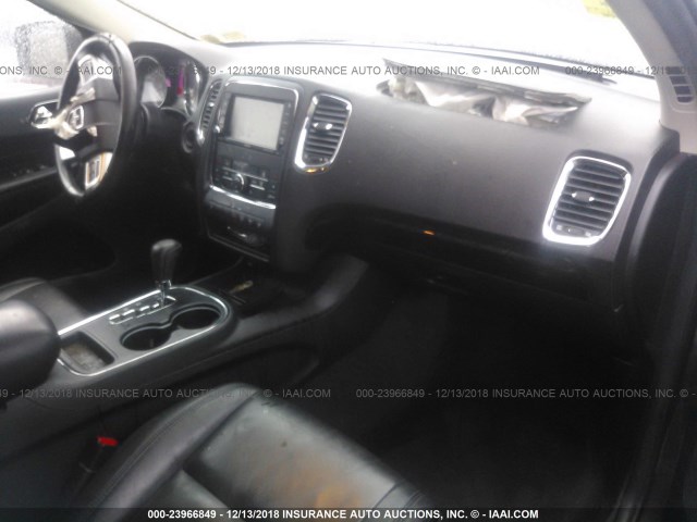 1C4RDJDG0DC699157 - 2013 DODGE DURANGO CREW BLACK photo 5