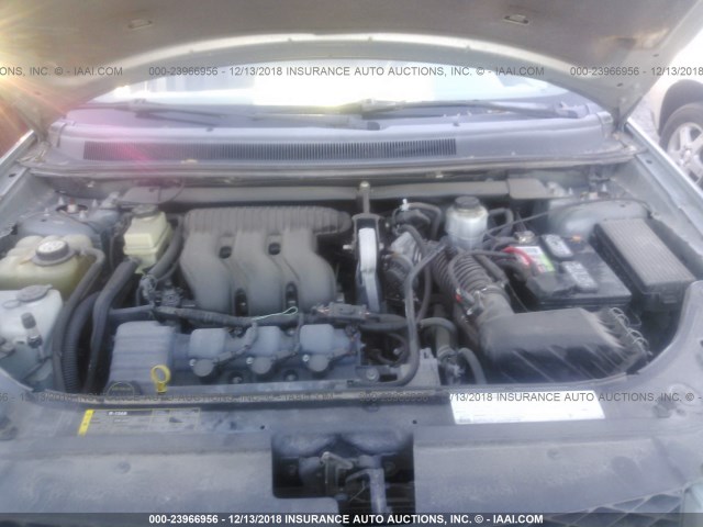 1FMZK01145GA70197 - 2005 FORD FREESTYLE SE GREEN photo 10