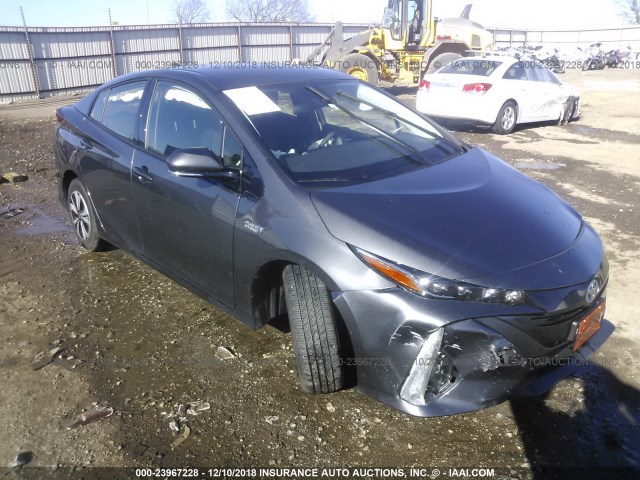 JTDKARFP9J3085872 - 2018 TOYOTA PRIUS PRIME  灰色 照片 1