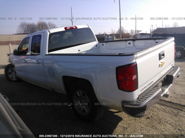 2GCRCPEC9K1104181 - 2019 CHEVROLET SILVERADO LD C1500 LT WHITE photo 3