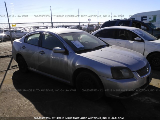 4A32B3FF2AE018520 - 2010 MITSUBISHI GALANT ES/SE SILVER photo 1