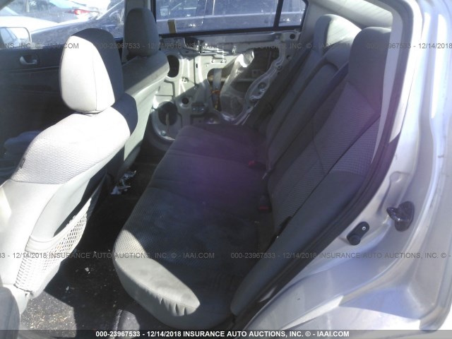 4A32B3FF2AE018520 - 2010 MITSUBISHI GALANT ES/SE SILVER photo 8