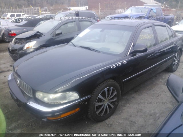 1G4CU541044122207 - 2004 BUICK PARK AVENUE ULTRA BLACK photo 2