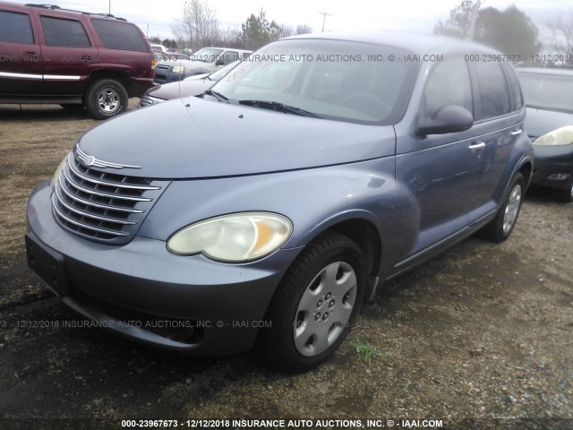 3A4FY58B17T502609 - 2007 CHRYSLER PT CRUISER TOURING Light Blue photo 2