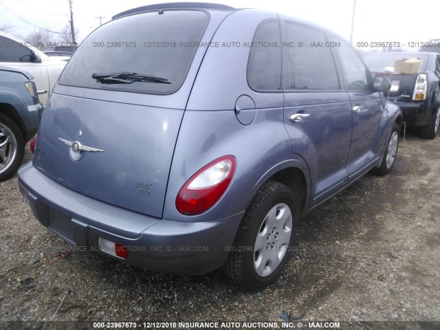 3A4FY58B17T502609 - 2007 CHRYSLER PT CRUISER TOURING Light Blue photo 4