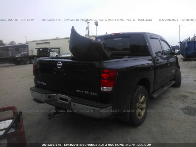 1N6BA0EC9EN513151 - 2014 NISSAN TITAN S/SV/SL/PRO-4X BLACK photo 4