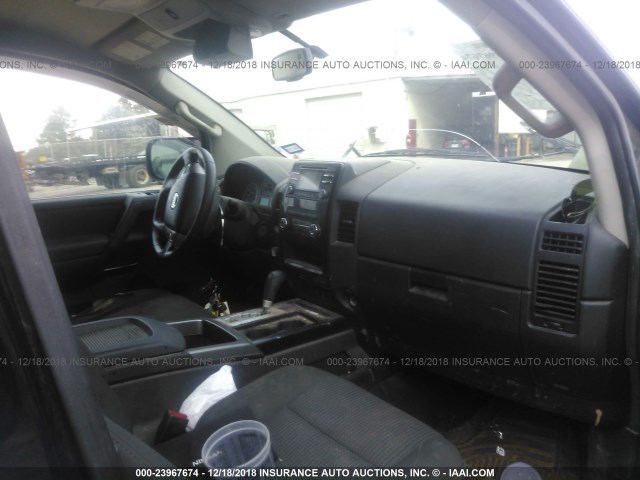 1N6BA0EC9EN513151 - 2014 NISSAN TITAN S/SV/SL/PRO-4X BLACK photo 5