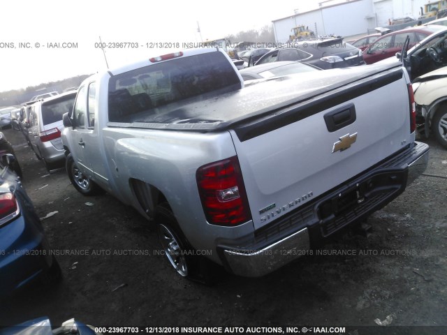 1GCSKREA6AZ289259 - 2010 CHEVROLET SILVERADO K1500 LS SILVER photo 3