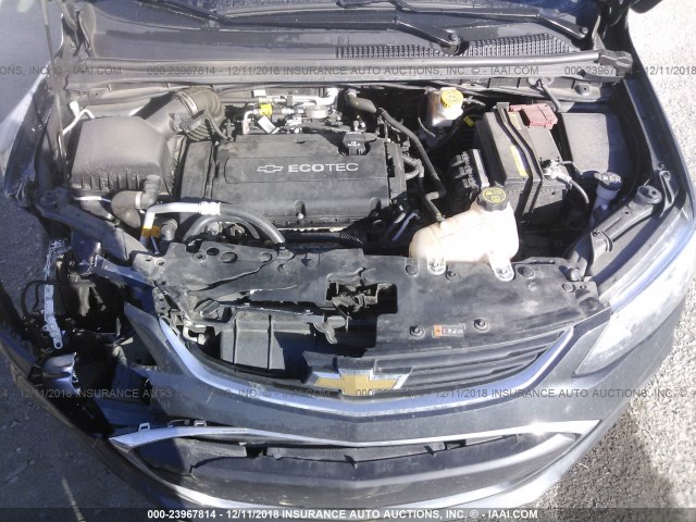 1G1JA5SG5H4111309 - 2017 CHEVROLET SONIC LS 灰色 照片 10