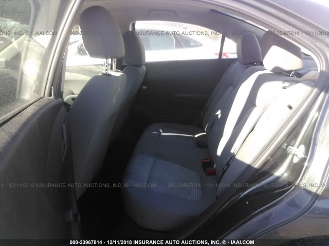 1G1JA5SG5H4111309 - 2017 CHEVROLET SONIC LS 灰色 照片 8