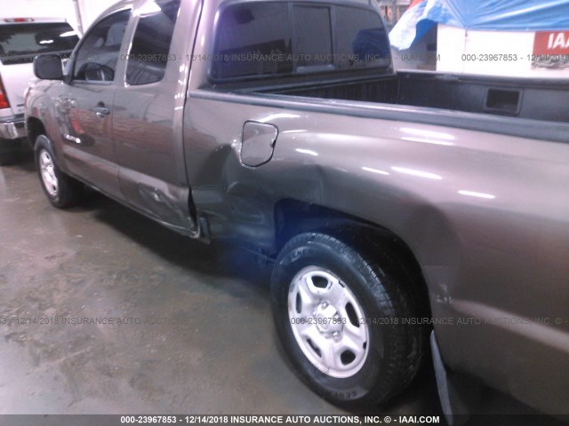 5TETX22N59Z597463 - 2009 TOYOTA TACOMA ACCESS CAB ყავისფერი ფოტო 6