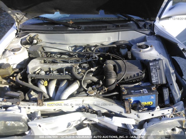 2T1BR18E4XC161858 - 1999 TOYOTA COROLLA VE/CE/LE SILVER photo 10