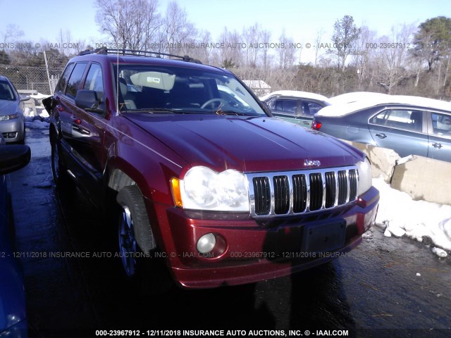 1J8GR48K57C539913 - 2007 JEEP GRAND CHEROKEE LAREDO/COLUMBIA/FREEDOM 红色 照片 1