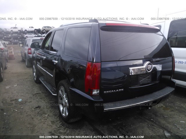 1GYFK63817R155214 - 2007 CADILLAC ESCALADE LUXURY BLACK photo 3