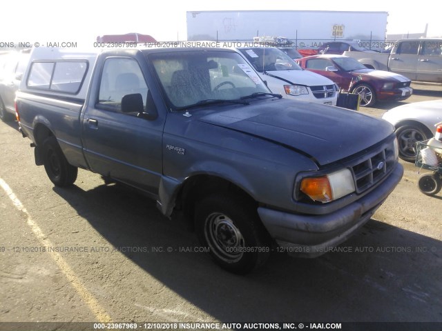 1FTCR10A7RUC96903 - 1994 FORD RANGER BLUE photo 1