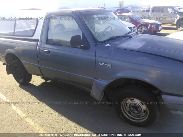 1FTCR10A7RUC96903 - 1994 FORD RANGER BLUE photo 6