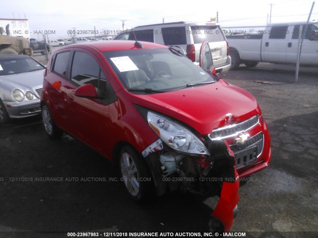 KL8CB6S93FC806517 - 2015 CHEVROLET SPARK LS RED photo 1