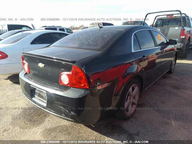 1G1ZC5E19BF103259 - 2011 CHEVROLET MALIBU 1LT 黑色 照片 4