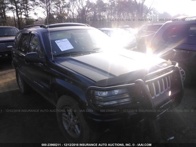 1J8GW48S44C392665 - 2004 JEEP GRAND CHEROKEE LAREDO/COLUMBIA/FREEDOM 黑色 照片 1