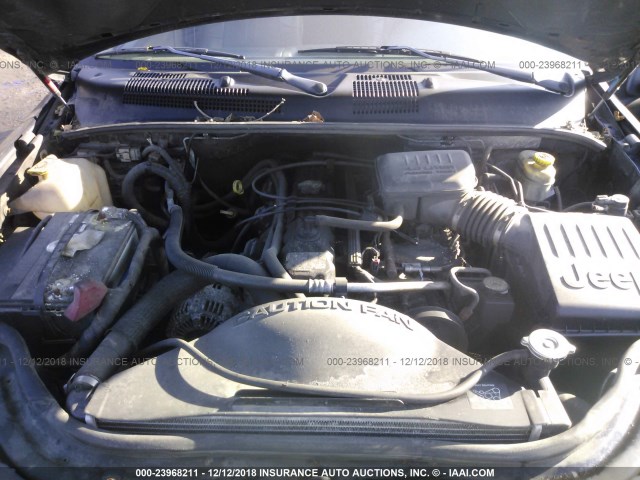 1J8GW48S44C392665 - 2004 JEEP GRAND CHEROKEE LAREDO/COLUMBIA/FREEDOM 黑色 照片 10