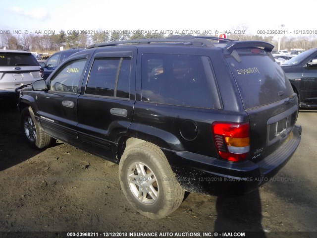 1J8GW48S44C392665 - 2004 JEEP GRAND CHEROKEE LAREDO/COLUMBIA/FREEDOM 黑色 照片 3