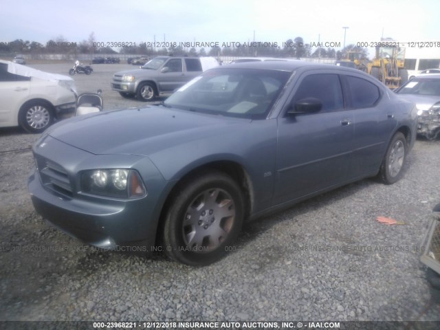 2B3KA43GX6H245013 - 2006 DODGE CHARGER SE/SXT GRAY photo 2