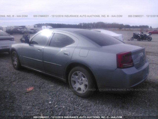 2B3KA43GX6H245013 - 2006 DODGE CHARGER SE/SXT GRAY photo 3