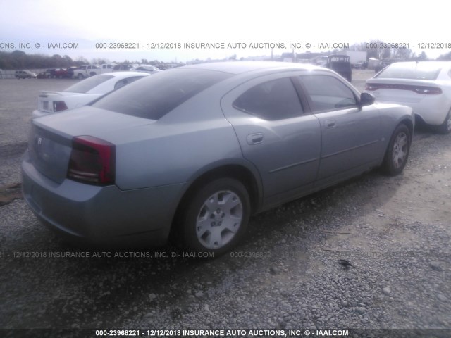 2B3KA43GX6H245013 - 2006 DODGE CHARGER SE/SXT GRAY photo 4