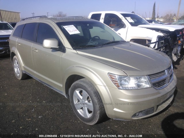 3D4PG5FV5AT164085 - 2010 DODGE JOURNEY SXT GOLD photo 1