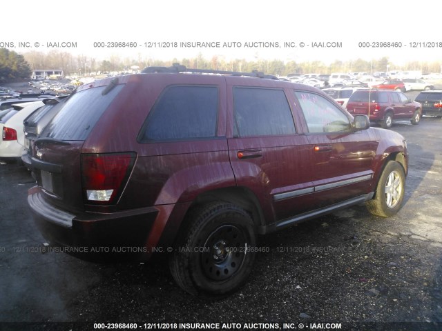 1J8GS48KX7C637193 - 2007 JEEP GRAND CHEROKEE LAREDO/COLUMBIA/FREEDOM Unknown photo 4