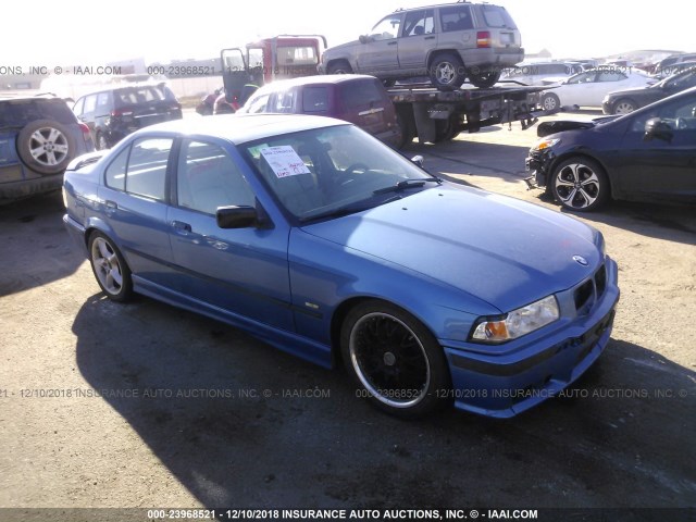 WBSCD0324VEE10191 - 1997 BMW M3 AUTOMATIC BLUE photo 1