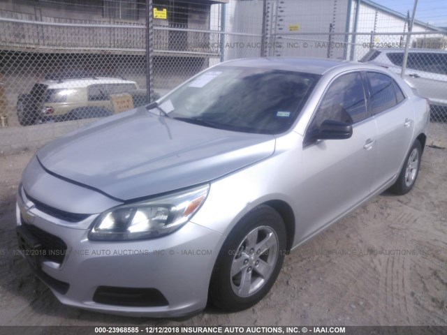 1G11B5SL3FF108131 - 2015 CHEVROLET MALIBU LS 银色 照片 2