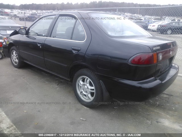 3N1AB41D8XL093695 - 1999 NISSAN SENTRA XE/GXE BLACK photo 3